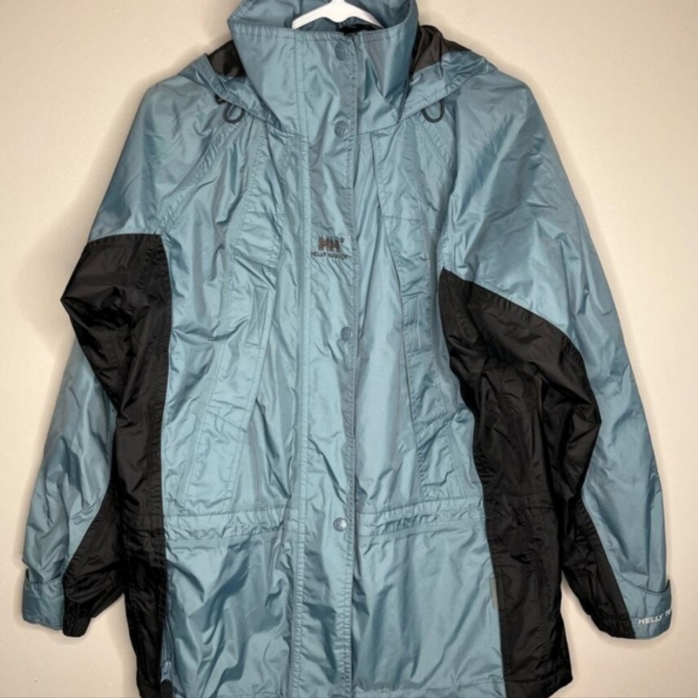 Helly Hansen Equipe Helly-Tech Women’s Blue & Black Ski Jacket Size XL